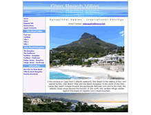 Tablet Screenshot of glenbeachvillas.co.za